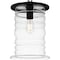 Quoizel Noland Outdoor Hanging 1 Light Matte Black NAD1910MBK - alternate 2